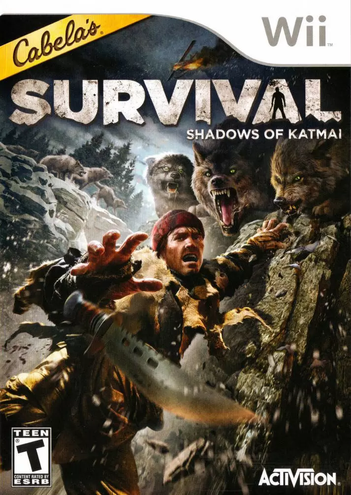 Nintendo Wii Games - Cabela\'s Survival: Shadows of Katmai