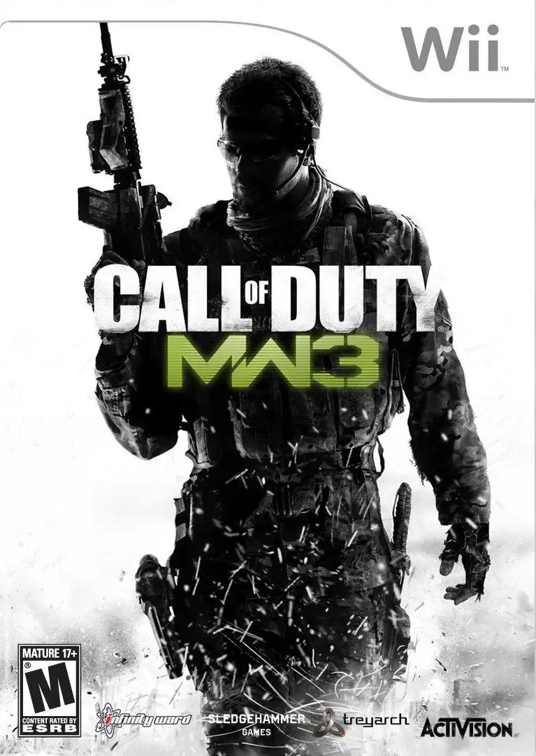 Nintendo Wii Games - Call of Duty: Modern Warfare 3