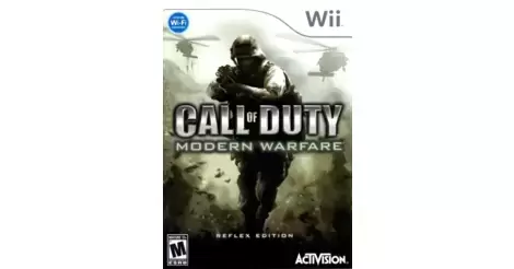 Call Of Duty Modern Warfare Reflex Edition Nintendo Wii Games