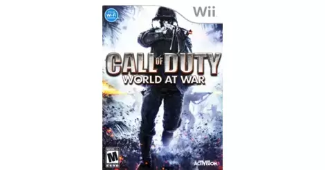 Call Of Duty World At War Nintendo Wii Games