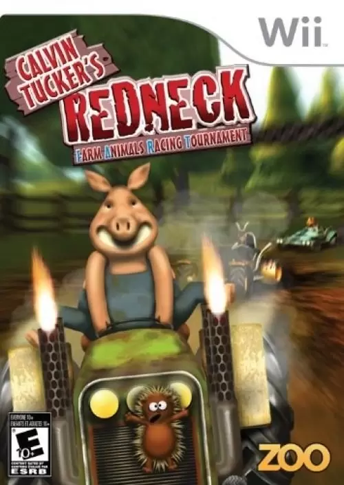 Jeux Nintendo Wii - Calvin Tucker\'s Redneck: Farm Animal Racing Tournament