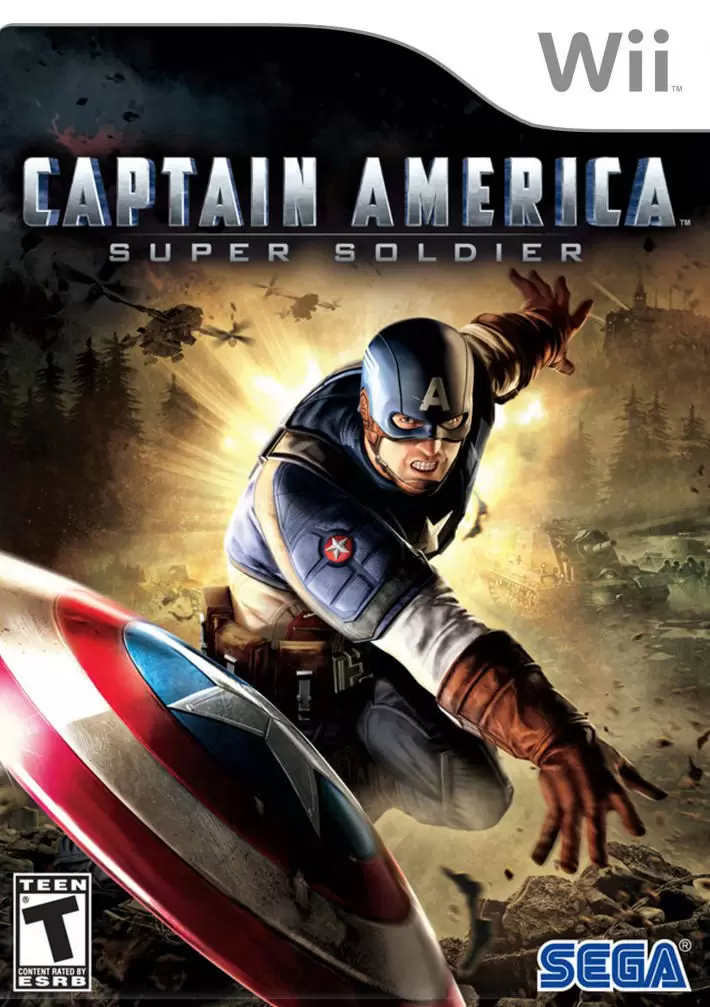 Jeux Nintendo Wii - Captain America: Super Soldier