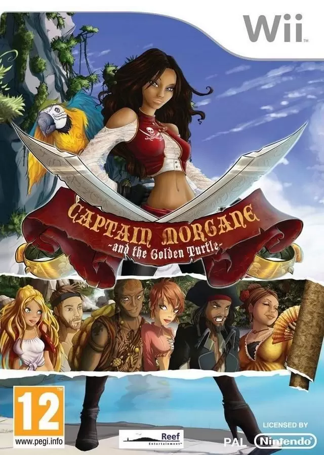 Nintendo Wii Games - Captain Morgane and the Golden Turtle