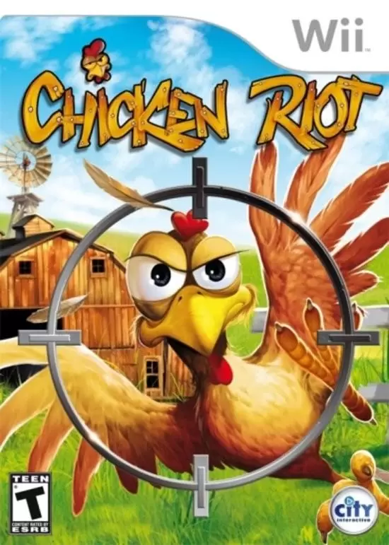 Nintendo Wii Games - Chicken Riot
