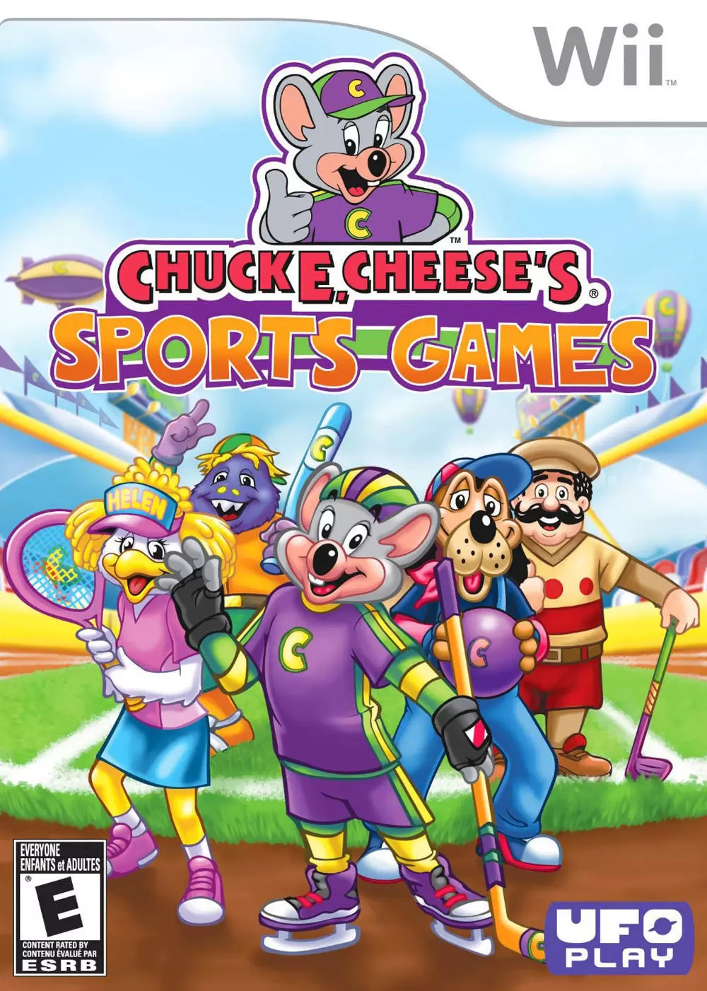 Jeux Nintendo Wii - Chuck E. Cheese\'s Sports Games