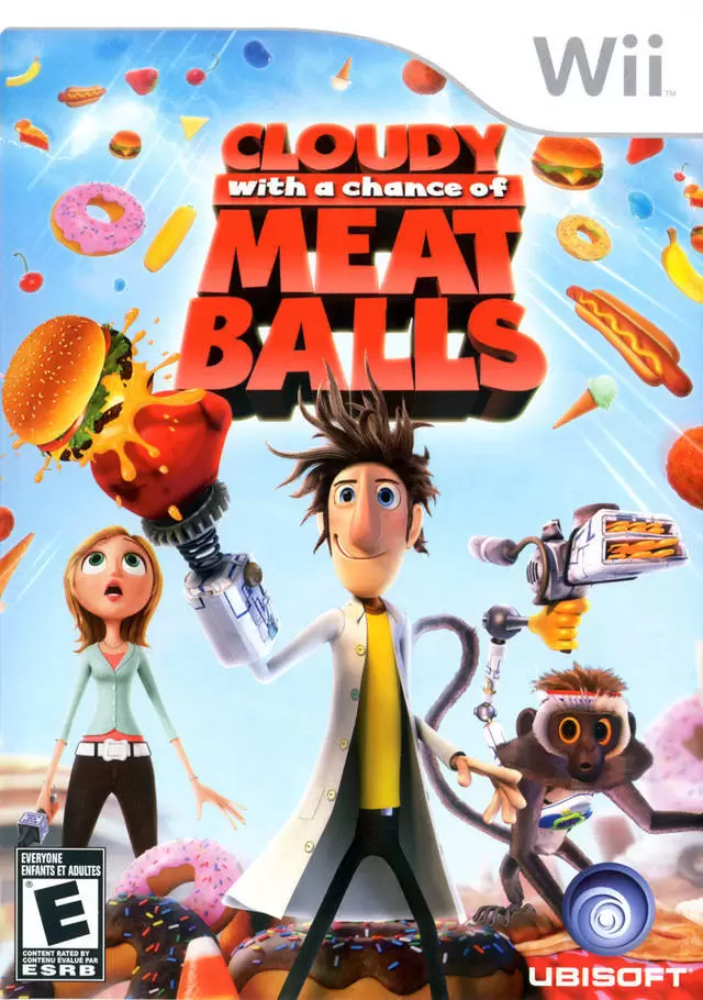 Jeux Nintendo Wii - Cloudy With a Chance of Meatballs
