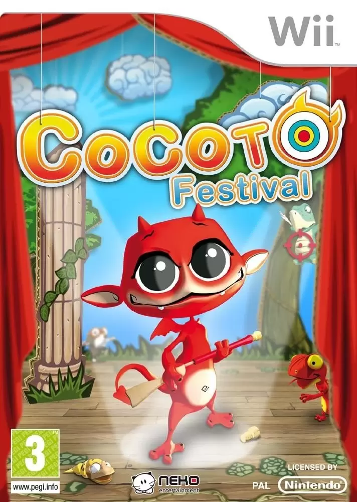 Nintendo Wii Games - Cocoto Festival