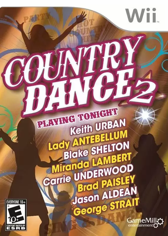 Nintendo Wii Games - Country Dance 2