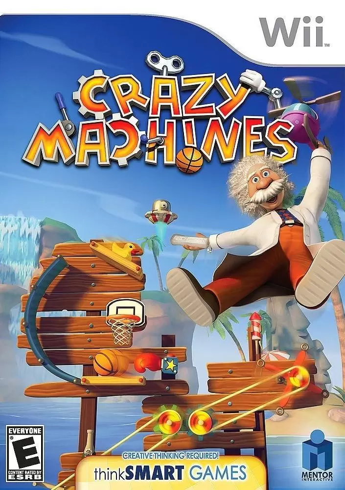 Nintendo Wii Games - Crazy Machines