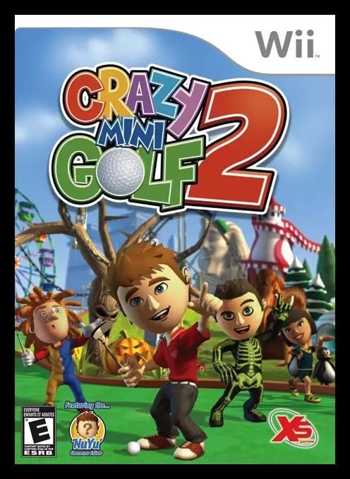 Nintendo Wii Games - Crazy Mini Golf 2