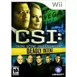 CSI Crime Scene Investigation: Deadly Intent