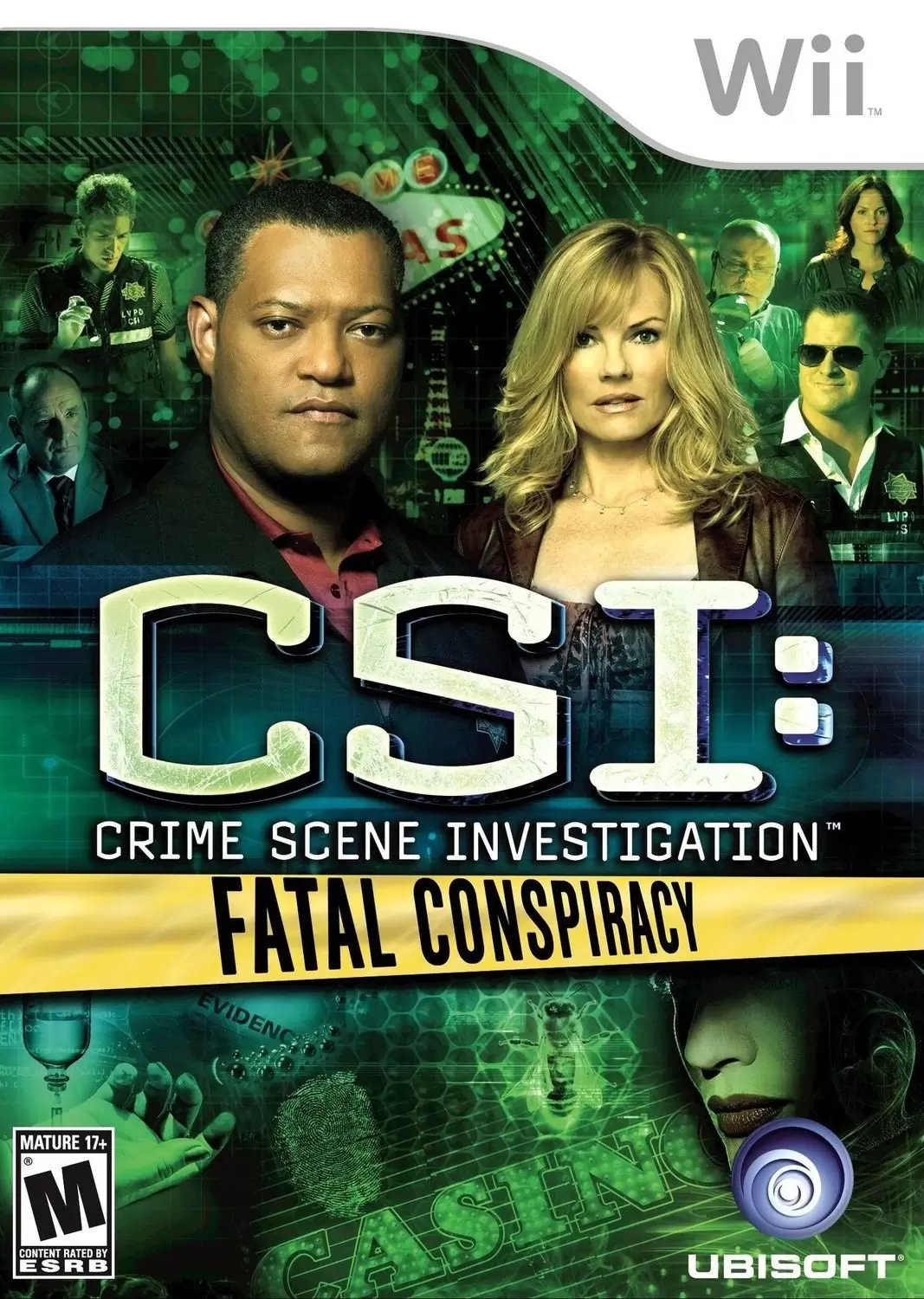 Nintendo Wii Games - CSI: Fatal Conspiracy