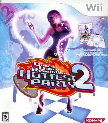 Nintendo Wii Games - Dance Dance Revolution Hottest Party 2