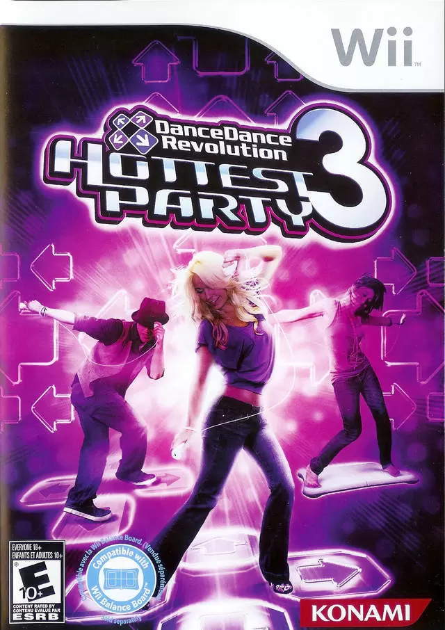 Jeux Nintendo Wii - Dance Dance Revolution: Hottest Party 3