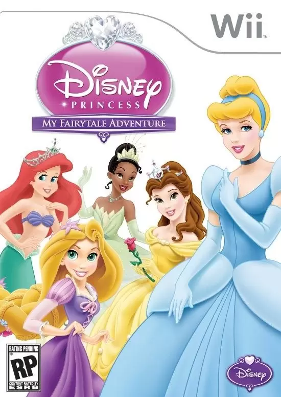 Nintendo Wii Games - Disney Princess: My Fairytale Adventure