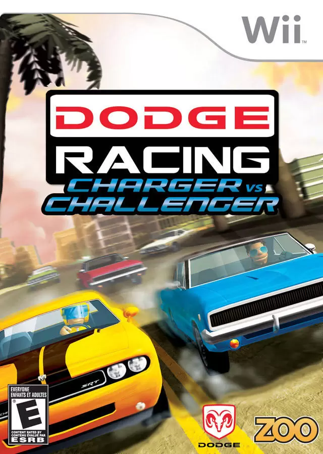 Jeux Nintendo Wii - Dodge Racing: Charger vs Challenger