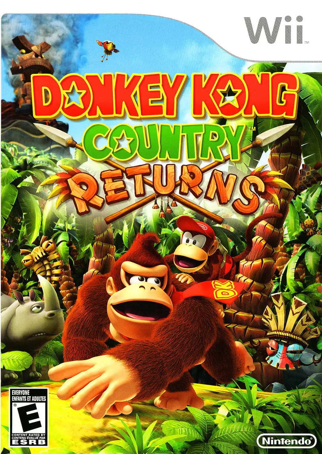 Jeux Nintendo Wii - Donkey Kong Country Returns