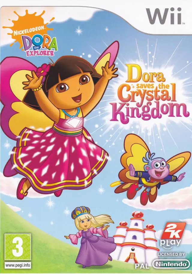 Jeux Nintendo Wii - Dora the Explorer: Dora Saves the Crystal Kingdom