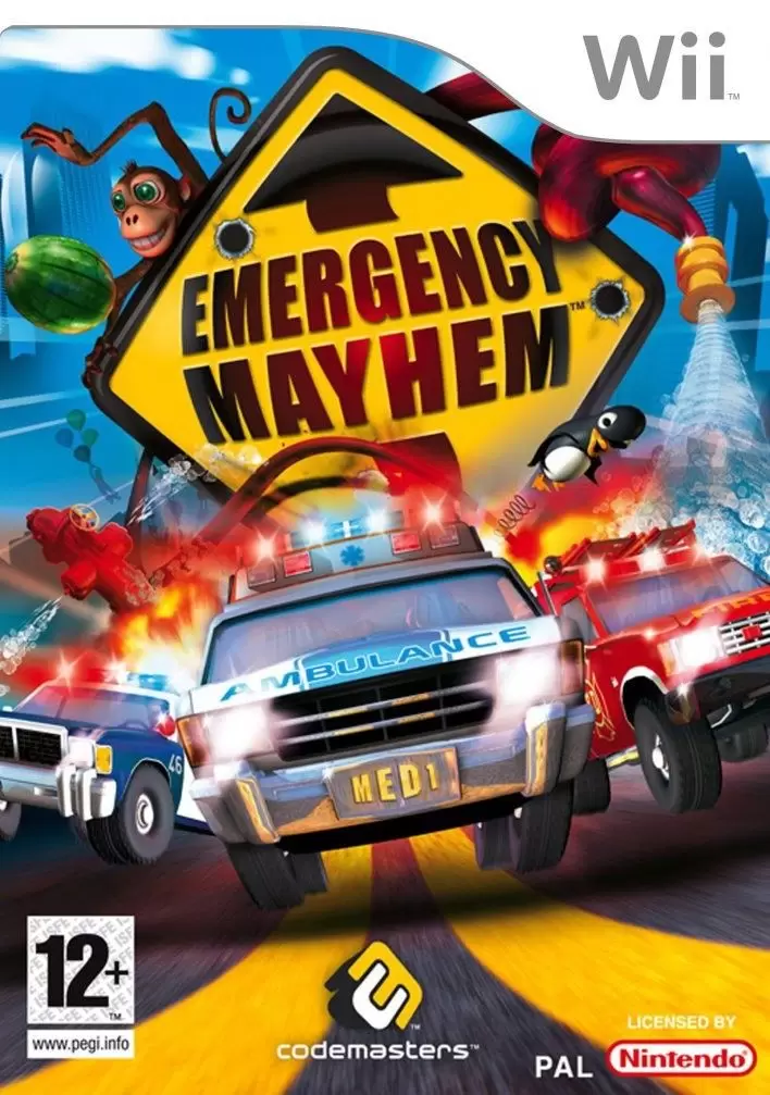 Nintendo Wii Games - Emergency Mayhem