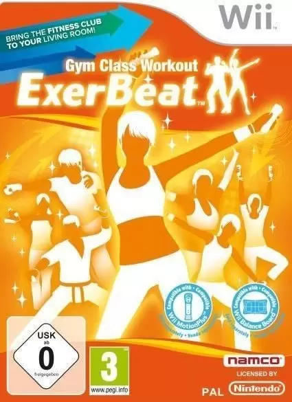 Jeux Nintendo Wii - Exerbeat: Gym Class Workout