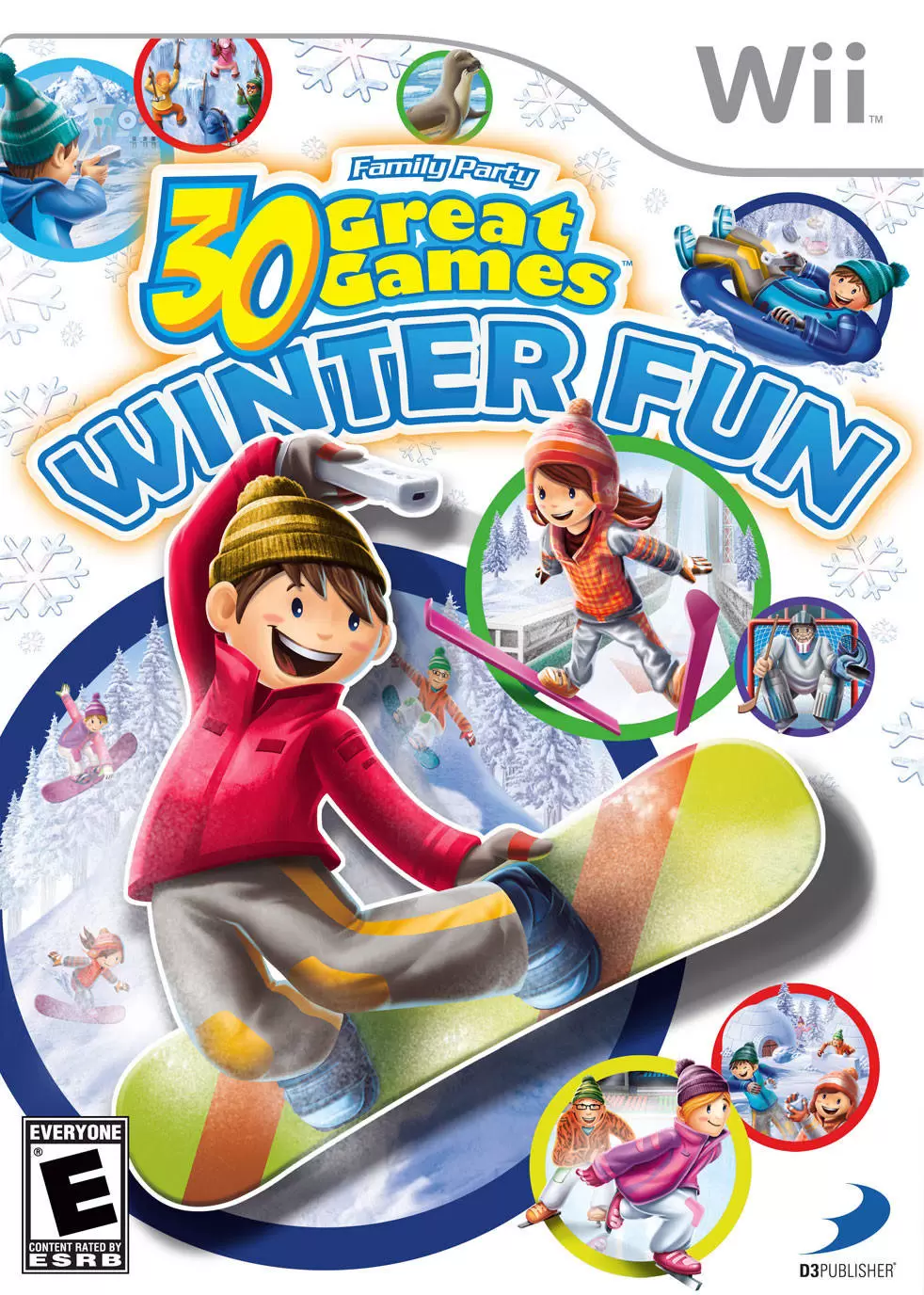 Jeux Nintendo Wii - Family Party: 30 Great Games - Winter Fun