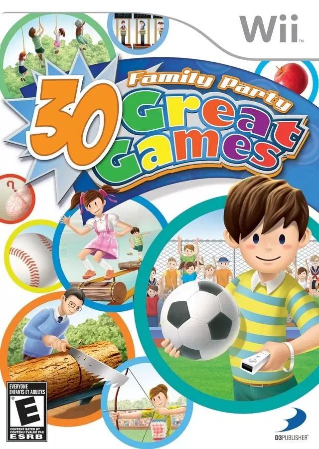 Jeux Nintendo Wii - Family Party: 30 Great Games