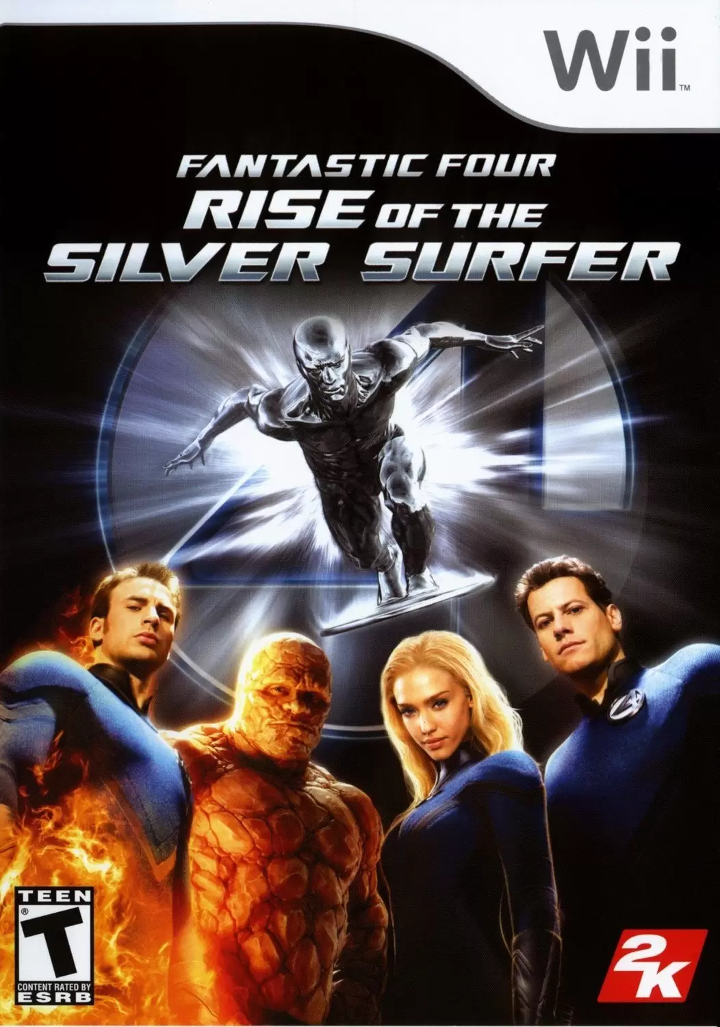 Nintendo Wii Games - Fantastic Four: Rise of the Silver Surfer