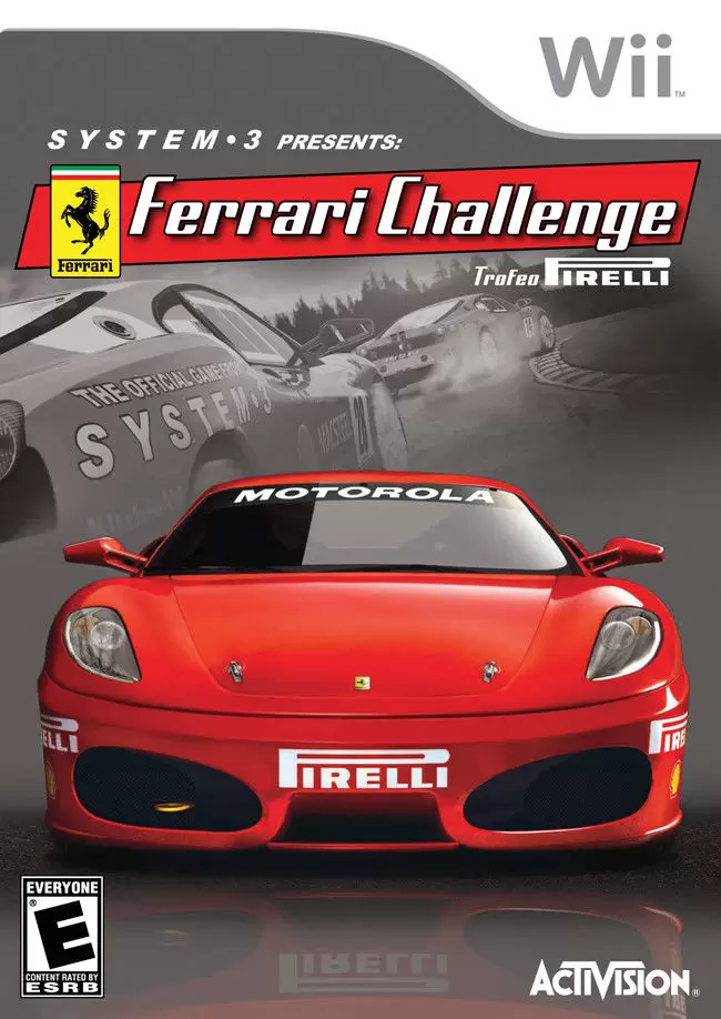 Nintendo Wii Games - Ferrari Challenge Trofeo Pirelli