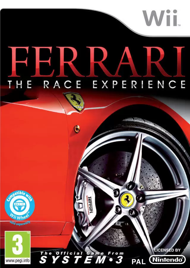 Nintendo Wii Games - Ferrari: The Race Experience