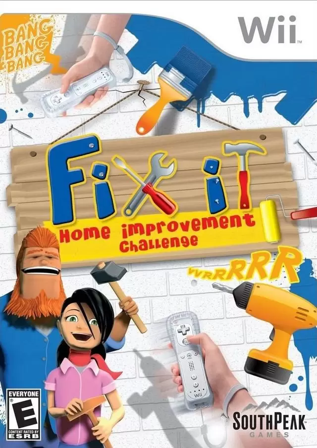 Nintendo Wii Games - Fix It: Home Improvement Challenge