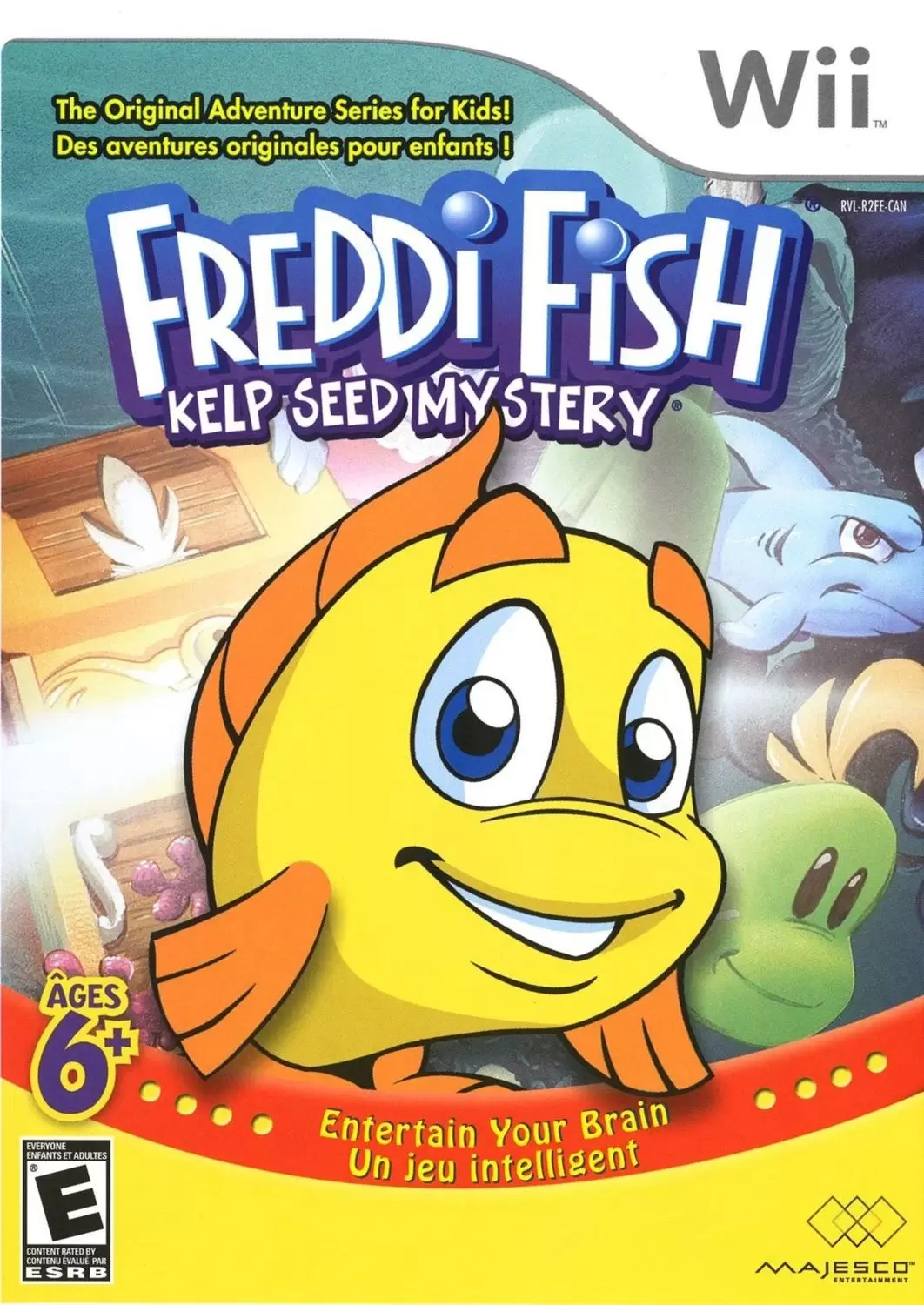 Nintendo Wii Games - Freddi Fish: Kelp Seed Mystery