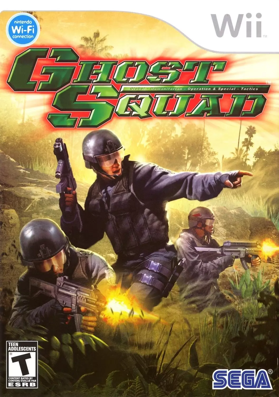 Nintendo Wii Games - Ghost Squad