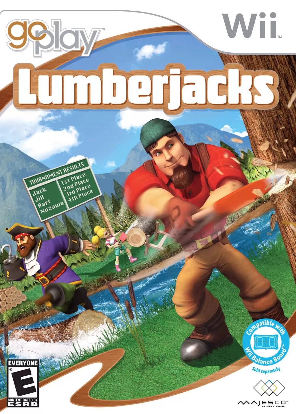 Nintendo Wii Games - Go Play Lumberjacks