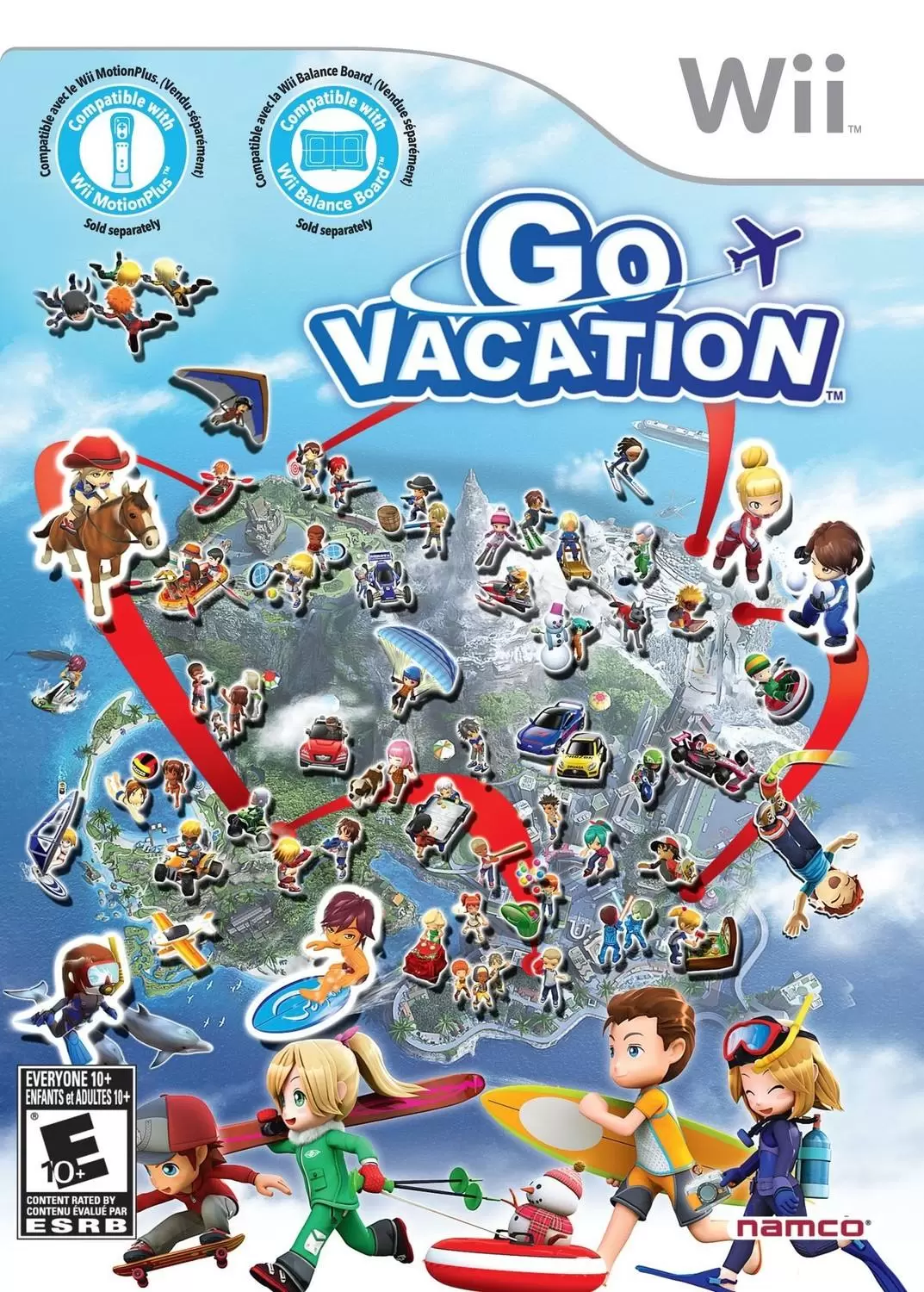 Nintendo Wii Games - Go Vacation