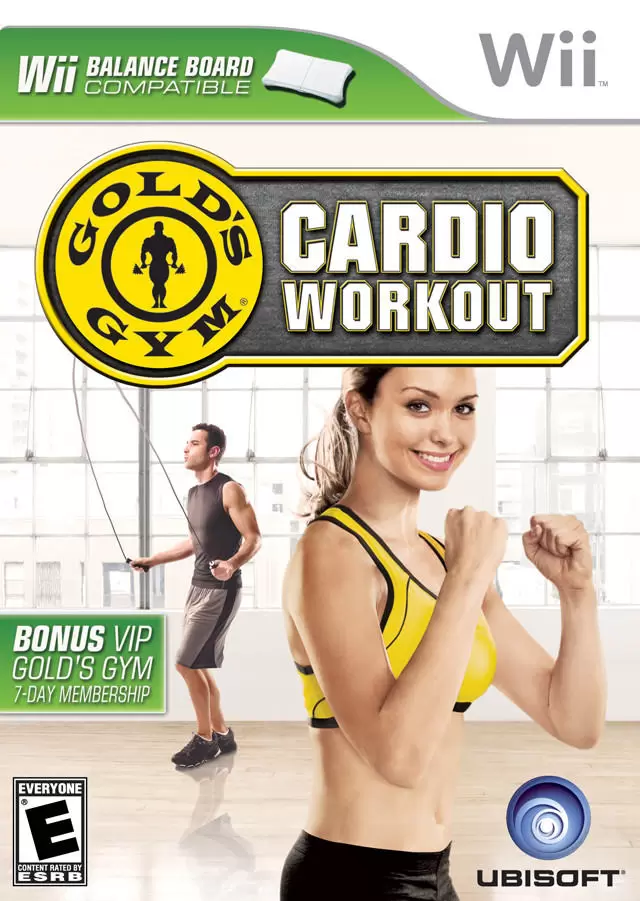 Nintendo Wii Games - Gold\'s Gym Cardio Workout
