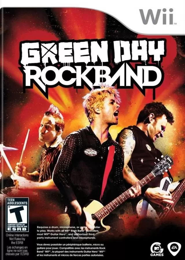 Nintendo Wii Games - Green Day: Rock Band