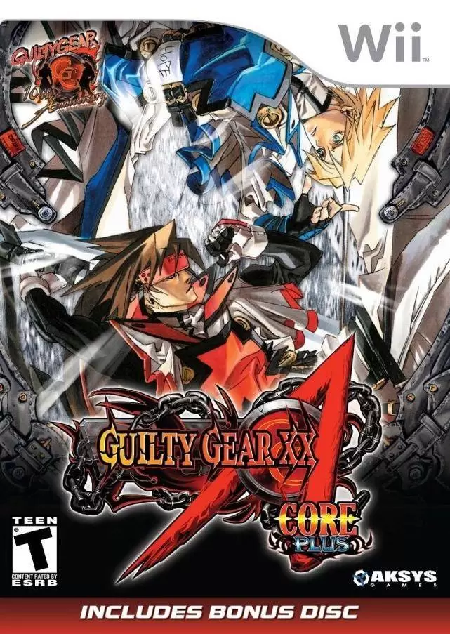 Nintendo Wii Games - Guilty Gear XX Accent Core Plus