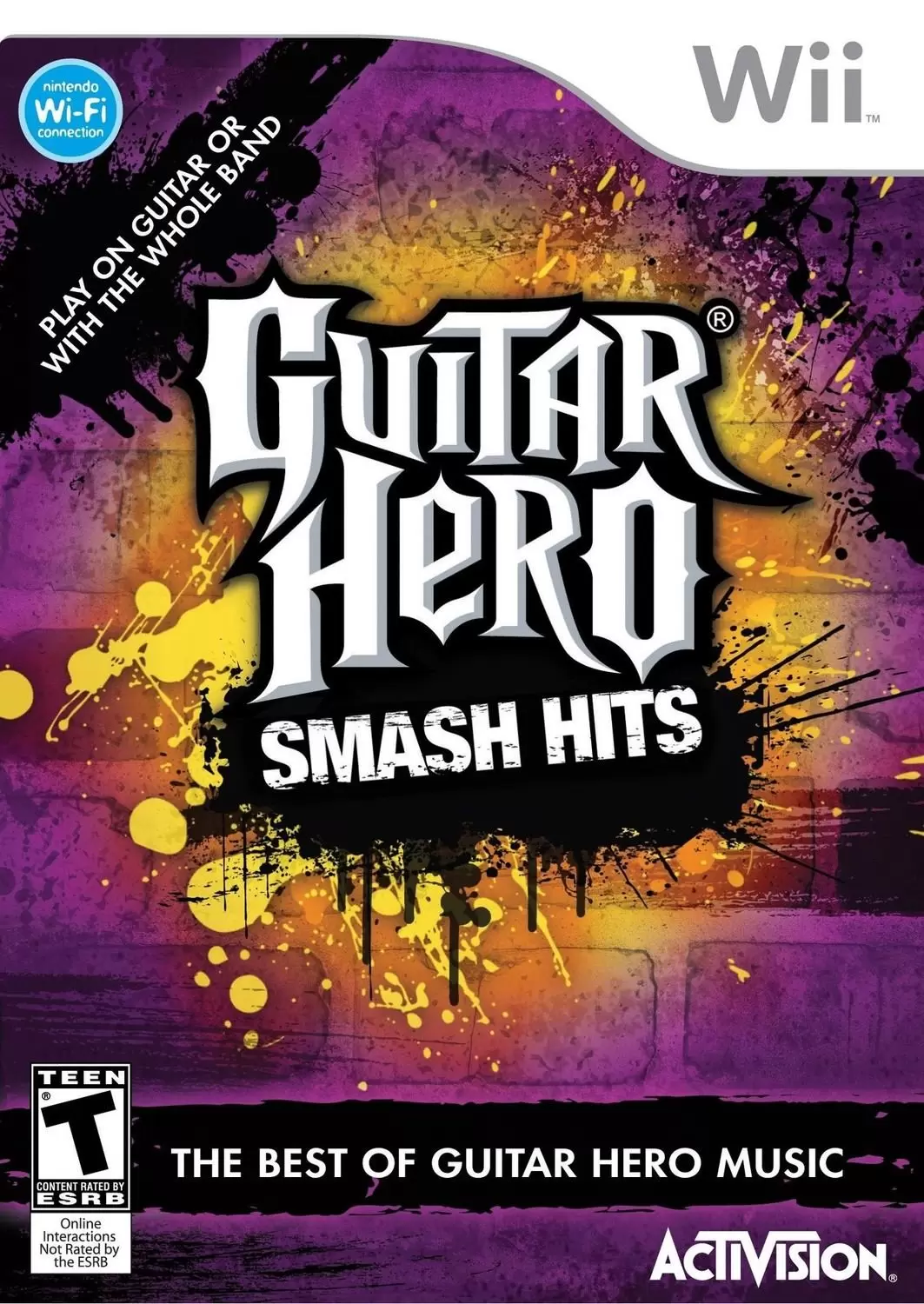 Jeux Nintendo Wii - Guitar Hero: Smash Hits