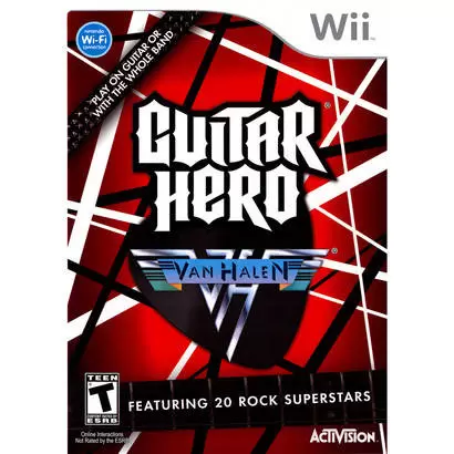 Jeux Nintendo Wii - Guitar Hero: Van Halen