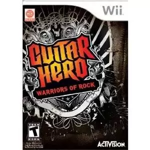 Jeux Nintendo Wii - Guitar Hero Warriors Of Rock