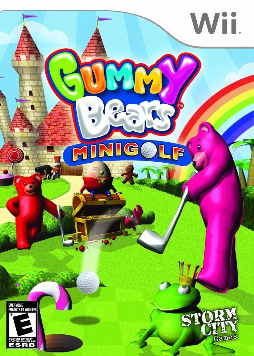 Nintendo Wii Games - Gummy Bears Minigolf