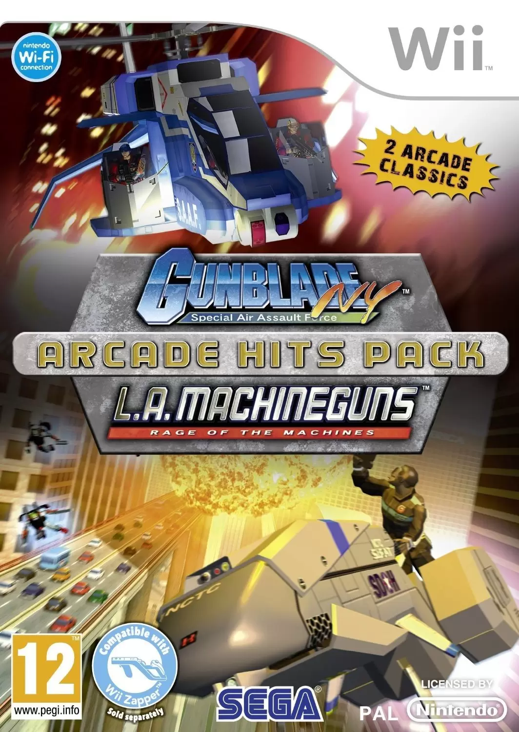 Nintendo Wii Games - Gunblade NY & LA Machineguns