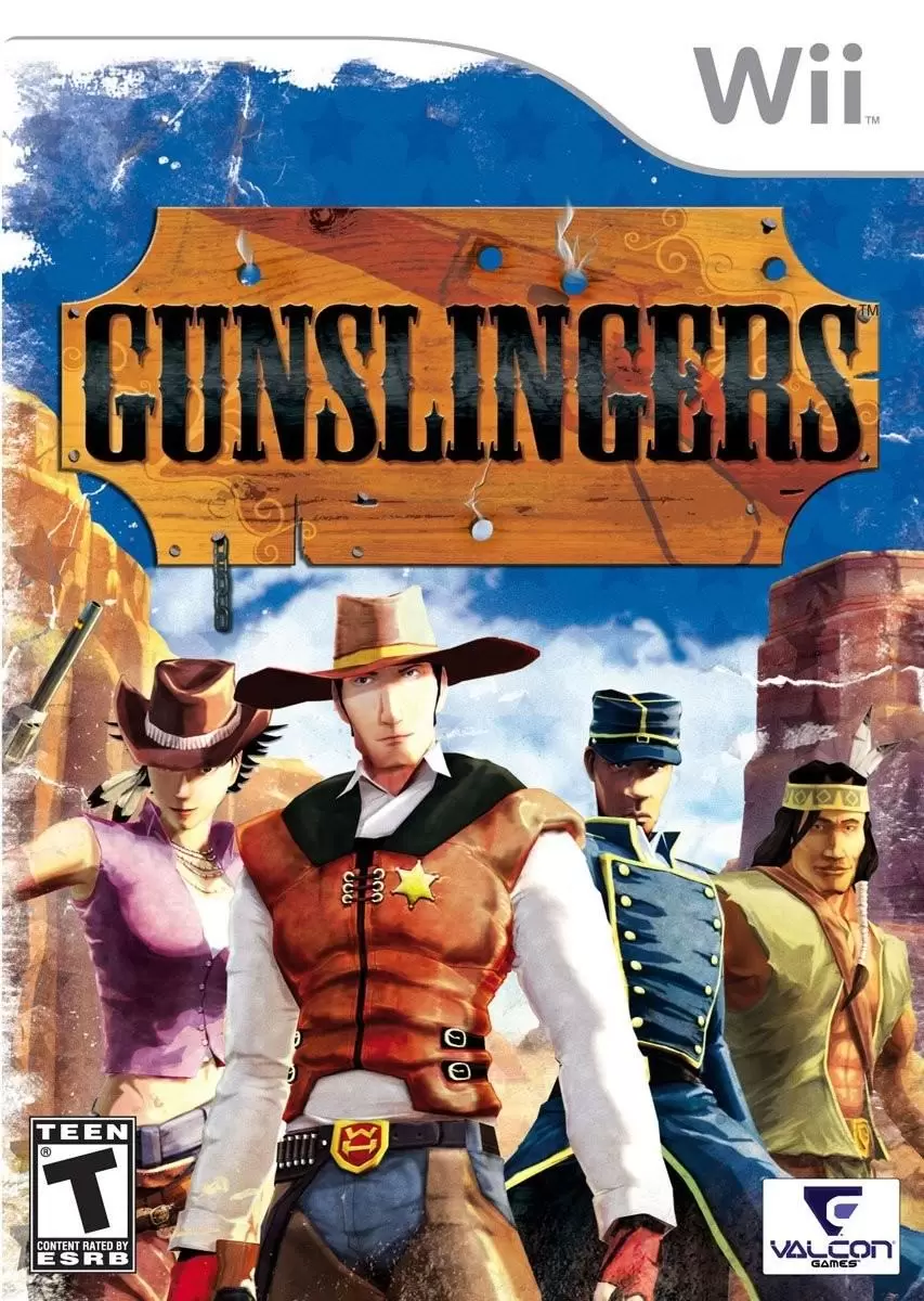 Nintendo Wii Games - Gunslingers