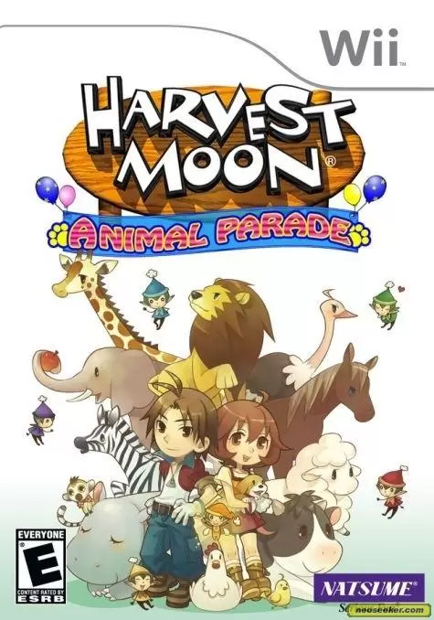 Jeux Nintendo Wii - Harvest Moon Animal Parade