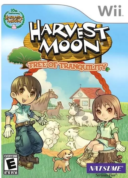 Nintendo Wii Games - Harvest Moon: Tree of Tranquility