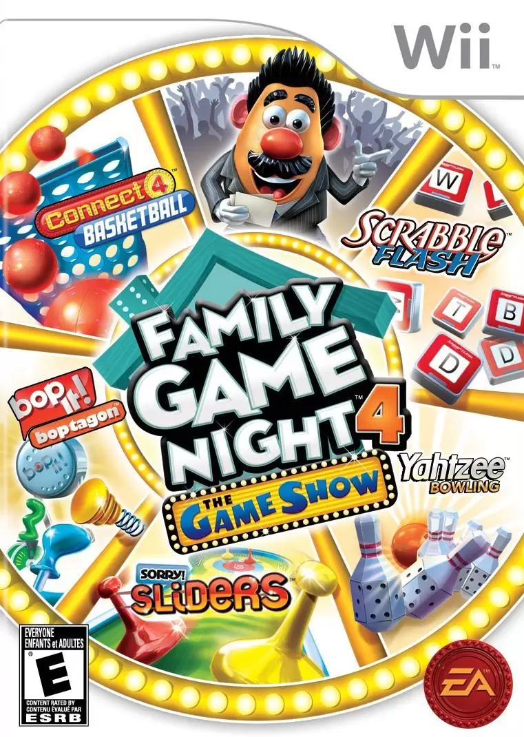 Jeux Nintendo Wii - Hasbro Family Game Night 4: The Game Show