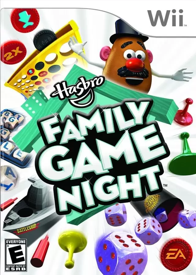 Nintendo Wii Games - Hasbro Family Game Night