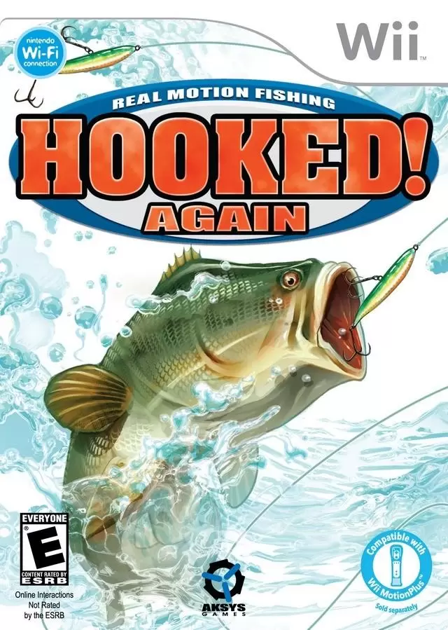 Nintendo Wii Games - Hooked Again: Real Motion Fishing