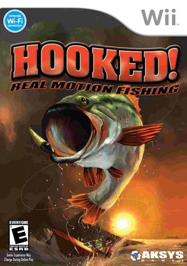 Nintendo Wii Games - Hooked! Real Motion Fishing