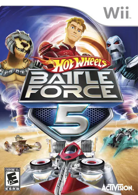 Nintendo Wii Games - Hot Wheels: Battle Force 5